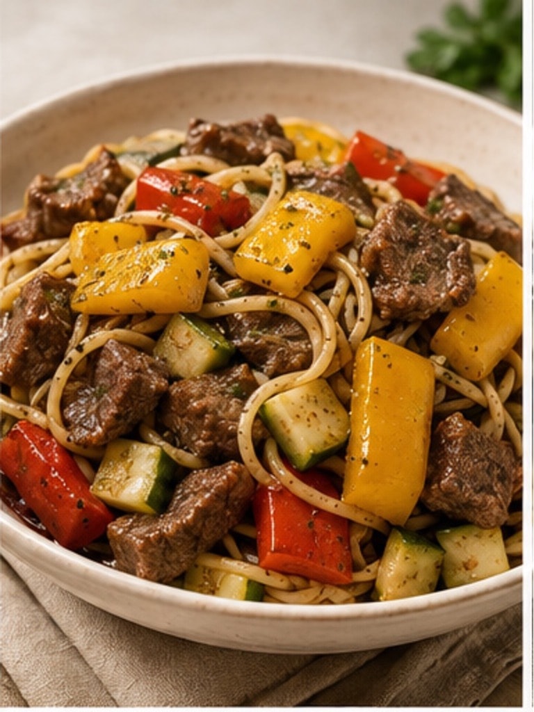 Beef & Mushroom Stroganoff